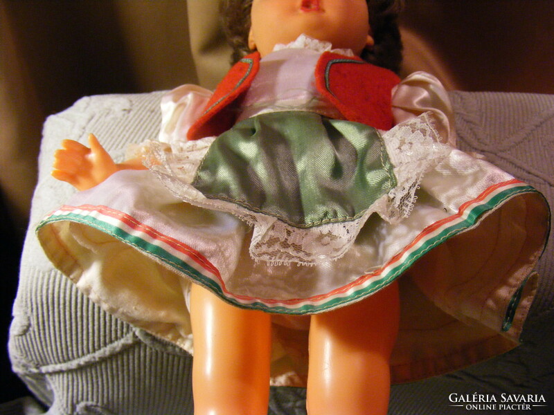 Hungarian folk costume toy doll 40 cm