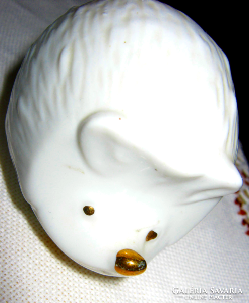 Charming porcelain hedgehog