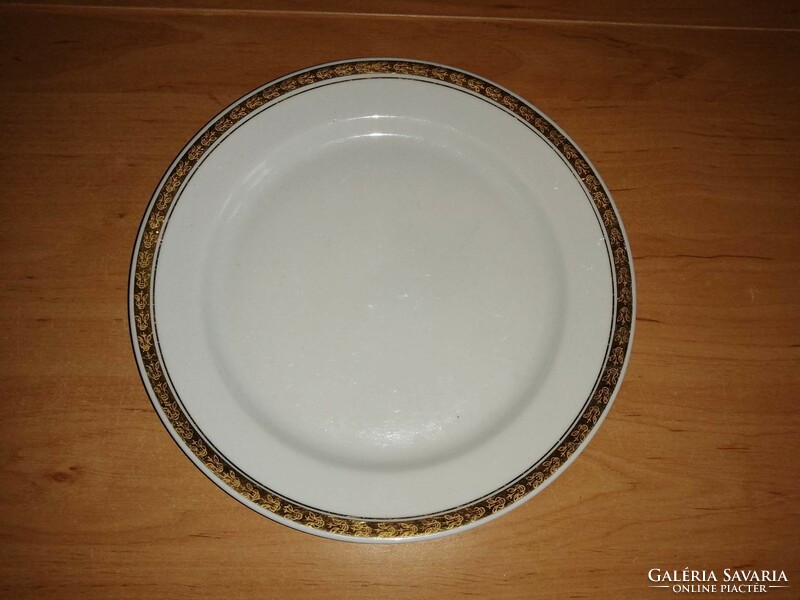 Alföldi porcelain plate with gold pattern dia. 24.5 cm (2p)