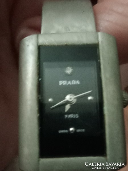 Prada bracelet watch with spring clasp - replica