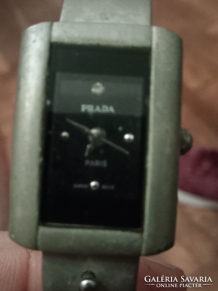 Prada bracelet watch with spring clasp - replica