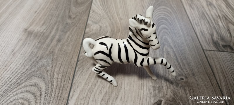 Kőbányai porcelán zebra, drasche zebra