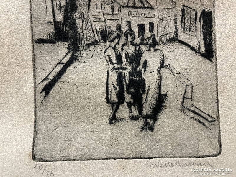Cselényi Walleshausen  Zsigmond (1887) : Párizsi utca