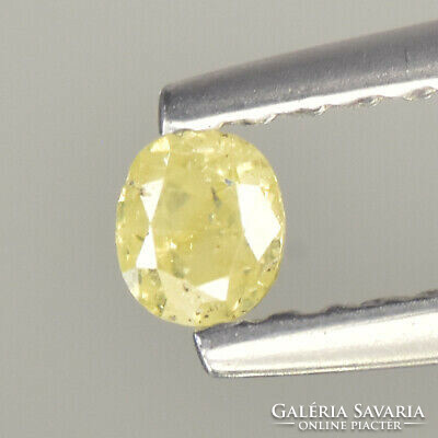 Real tested natural yellow diamond 0.08 ct from Africa!