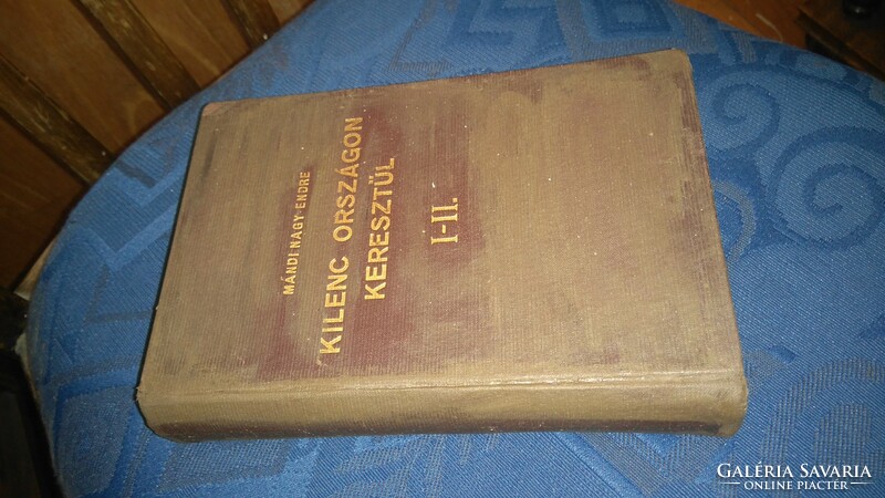 MÁNDI NAGY ENDRE:KILENC ORSZÁGON KERESZTÜL (EURÓPA LEGENDÁI) I-II  1941