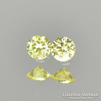 Real tested natural yellow diamond 0.05 ct from Africa!