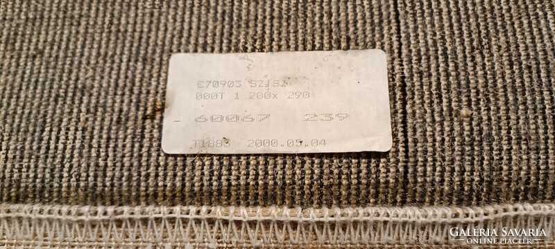 A rare item! Limited series carpet Saxon endre, 200x290 cm