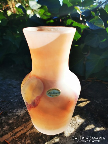Israeli vase, art glass