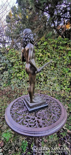 Mythology artwork - bronze statue
