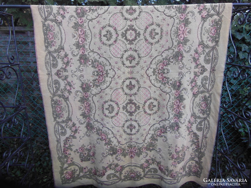 Tablecloth - 200 x 140 cm - pink - thick material - cotton - Austrian - perfect