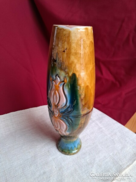 Beautiful retro Mrs. Forijs flower vase collector's piece mid-century modern home decoration heirloom