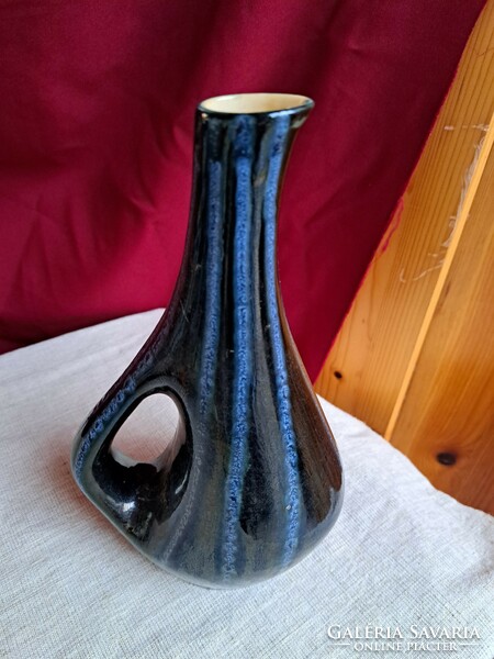 Beautiful retro lake head ceramic vase pouring collector mid-century modern home decoration