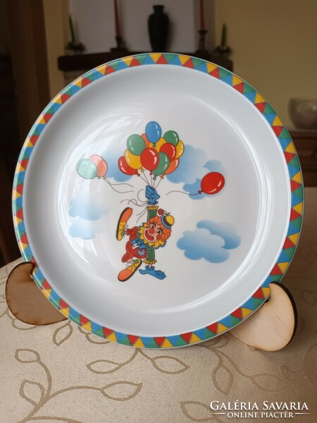 Children's children's set with lowland clown fairy tale patterns