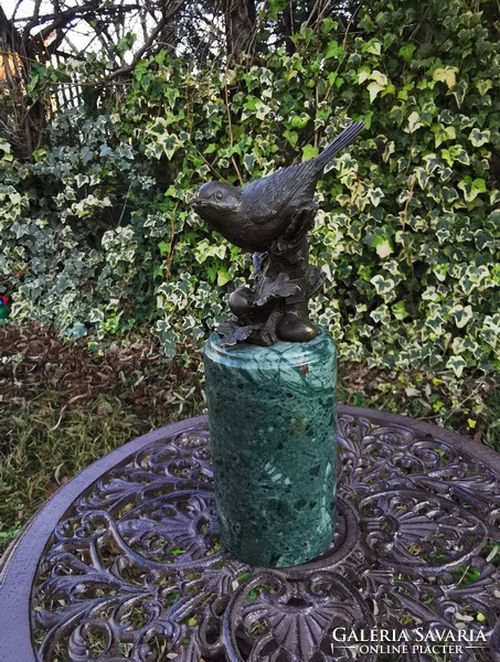 Bird - bronze statue