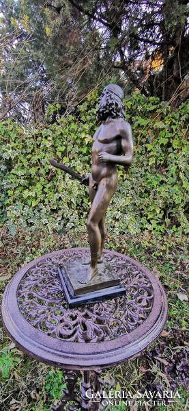 Mythology artwork - bronze statue