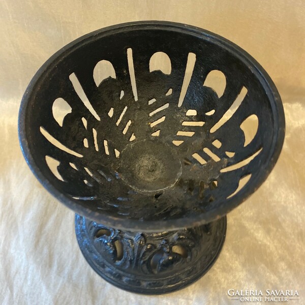 Antique pierced iron chalice
