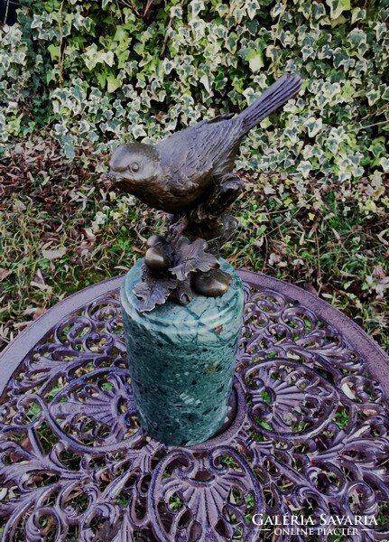 Bird - bronze statue