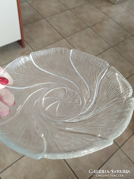 Retro glass offering, tray for sale!