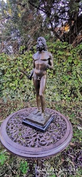 Mythology artwork - bronze statue
