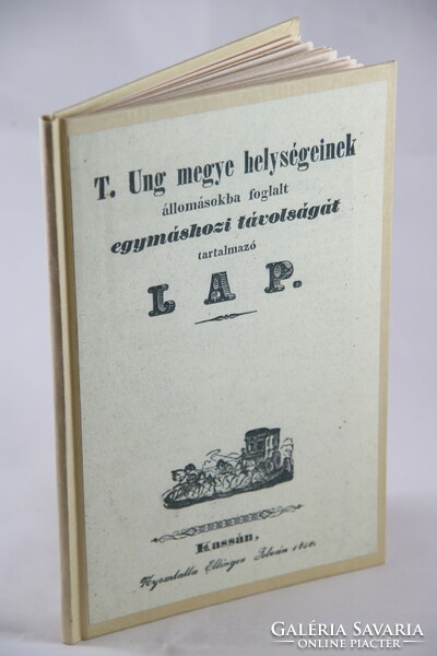 1850 Ritka lovas fogat lovaskocsi dokumentum Felvidék Ung vármegye !!