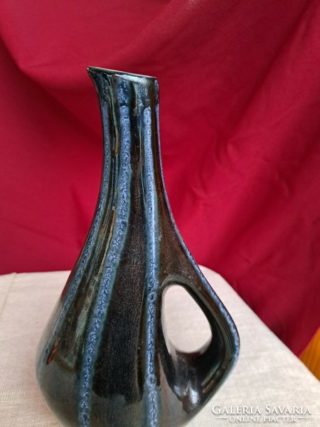 Beautiful retro lake head ceramic vase pouring collector mid-century modern home decoration