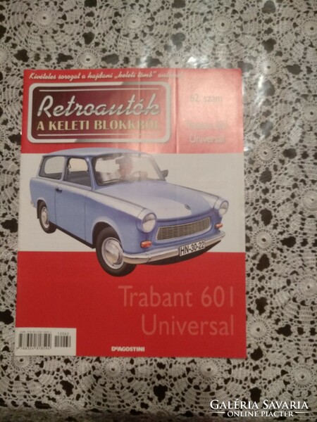 Retro cars, number 62, trabant 601 universal, negotiable
