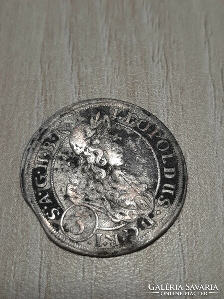 Silver 3 krajcár i. Lipót 1700