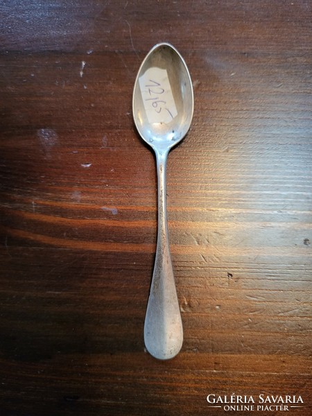 1 darab ezüst Dianás jelzésű kávés, mokkás kanál, 11 cm