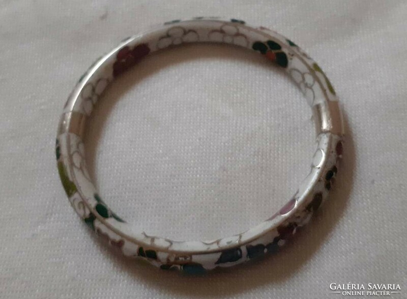 Small compartment enamel bracelet (child size)