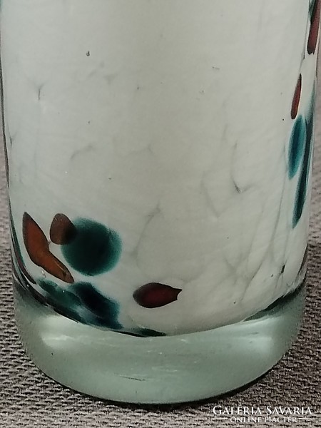 20 cm marked laminated Murano vase 1960.