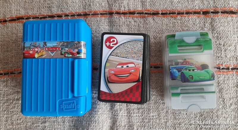 Disney Cars autóversenyzős kártyajáték (Verdák )