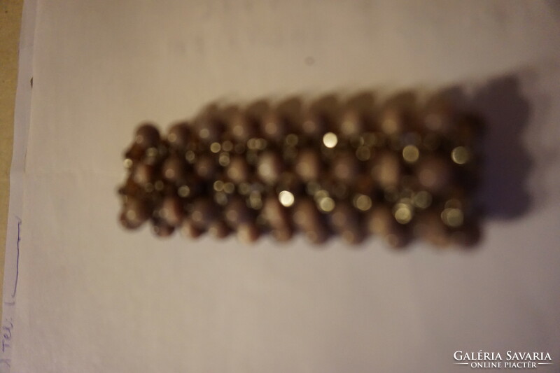 3-row, beaded, strong rubber bracelet for sale for a little girl.