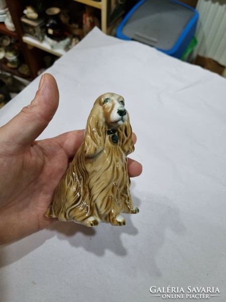 Old Zsolnay dog figure