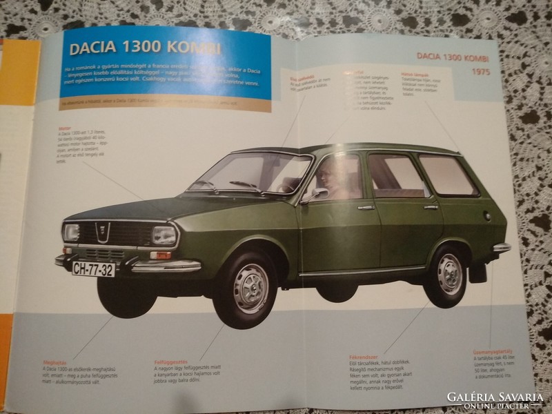 Retroautók, 74. szám,  Dacia 1300 Kombi, Alkudható