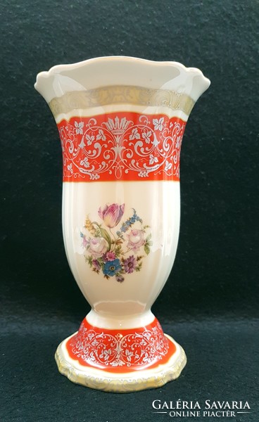 Elegáns, antik Rosenthal Chippendale váza