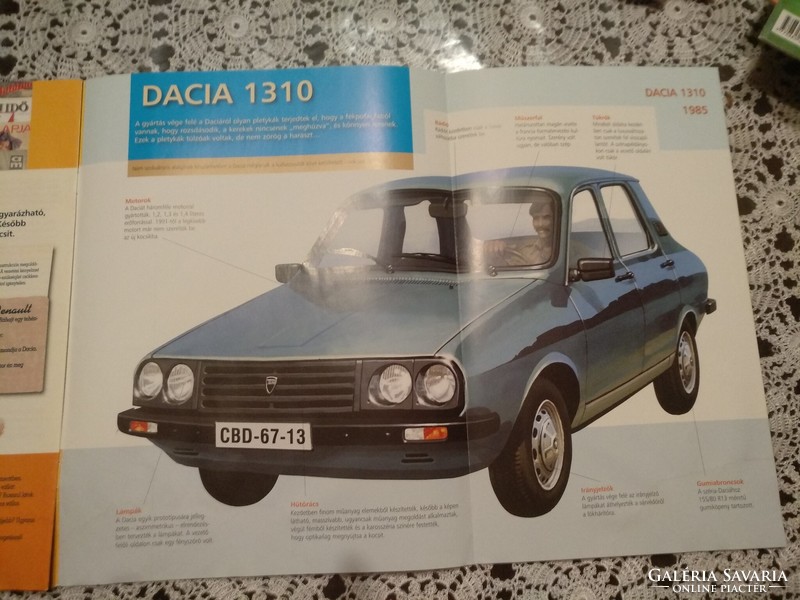 Retroautók, 13. szám, Dacia 1310, Alkudható