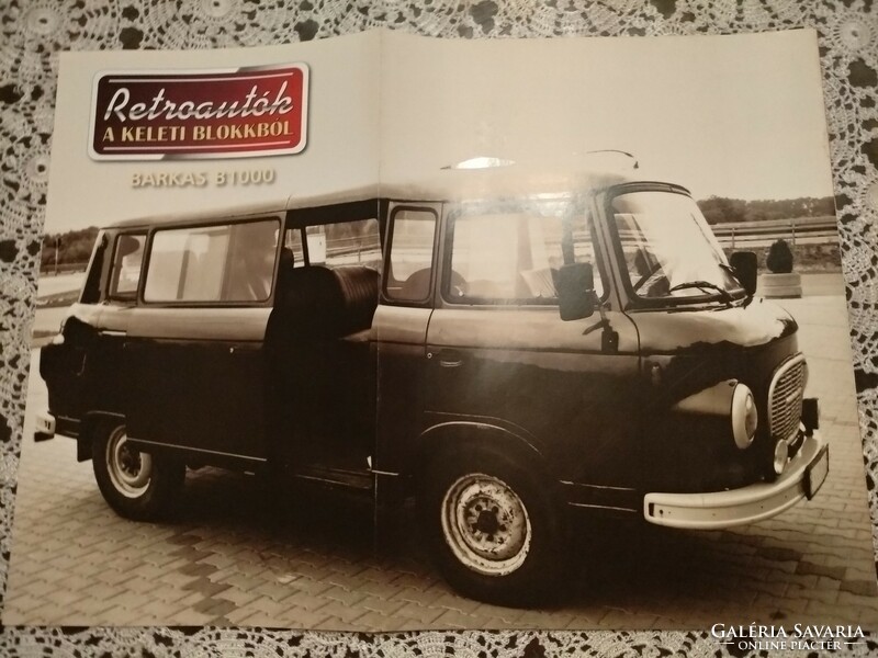 Retro cars, number 14, barkas b-1000, negotiable