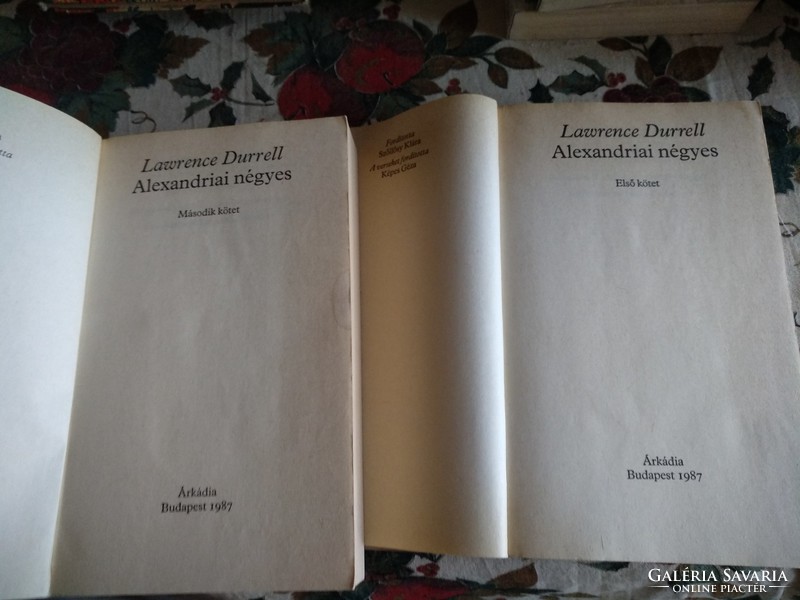 Lawrence Durrell: Alexandriai négyes, alkudható!