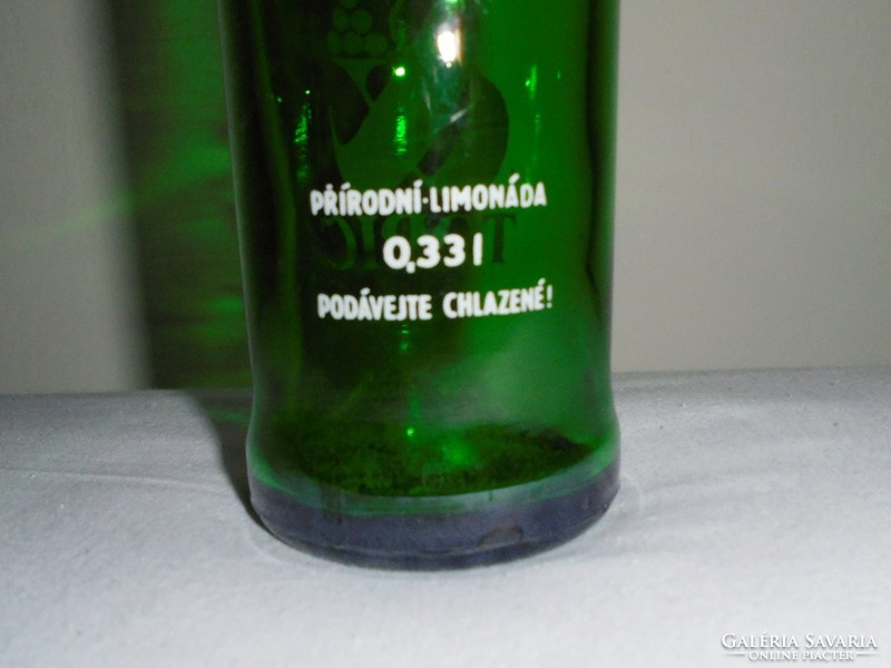 Retro TOP TOPIC limonádé üdítő üdítős üveg palack festett felirat - 1987-es
