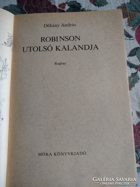 Dékány András: Robinson utolsó kalandja, alkudható!