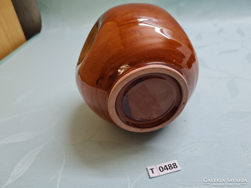 T0488 ceramic vase 16 cm