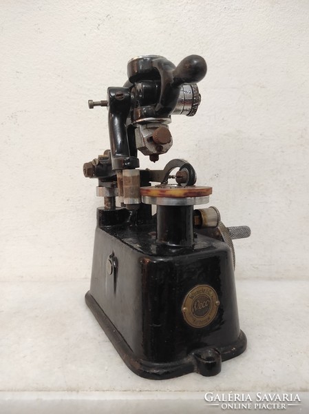 Antique optician tools ophthalmology glasses lens grinding machine 712 6533