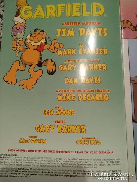 Garfield magazine, 4th special issue, negotiable