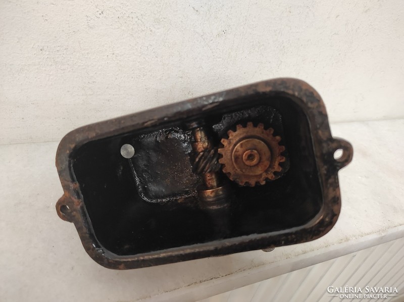 Antik optikus szemész szerszám szemészet szemüveg lencse csiszoló gép 712 6533