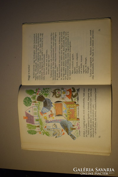 Kirándulás az Ábécé-hegyre retro mesekönyv 1976 Reich Károly rajzaival