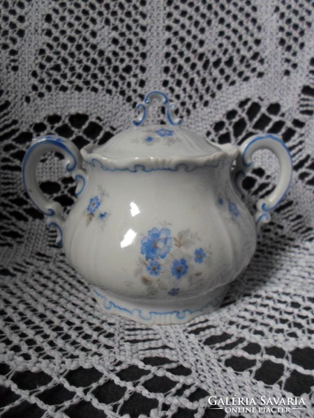 Antique Zsolnay lidded sugar bowl