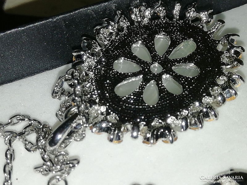 Selenite! A stunningly beautiful necklace