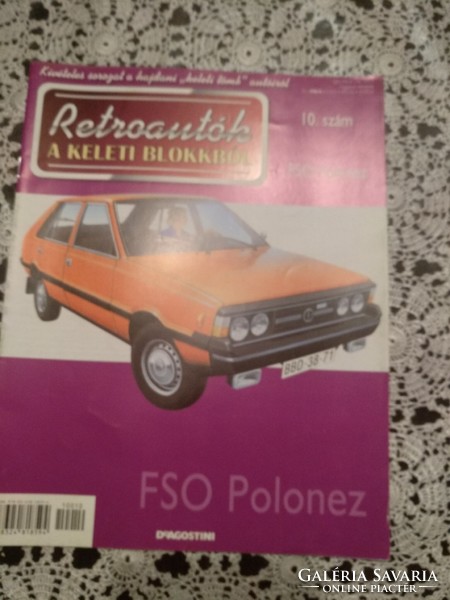 Retro cars, number 10, fso polish, negotiable