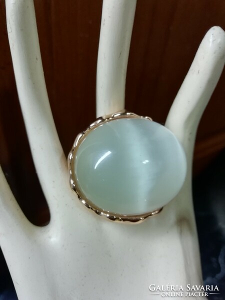 Selenite! An amazingly beautiful ring