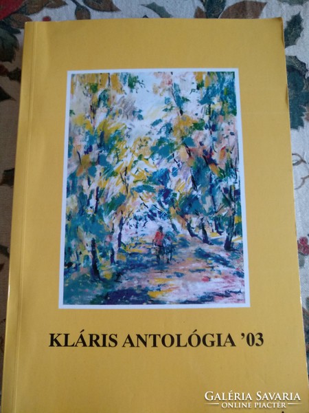 Kláris anthology, 2003, poems, graphics, negotiable!